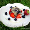 Banan- och blåbärskaka - Banana and blueberry[...]