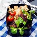 Färsbiffar med parmesangratinerad blomkål