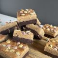 Browniecookie i långpanna
