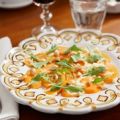 Ljummen morotscarpaccio