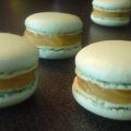Macarons med lemoncurd