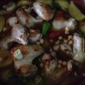 Couscous med mustig ugnsbakad kycklingtajine