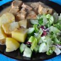 Fläskfilépanna med kantareller från Blå Band