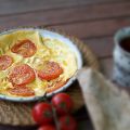 Omelett med tomater, LCHF