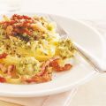 Broccolipasta med bacon