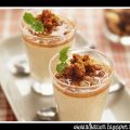 Pannacotta med pepparkaksfil och fikon