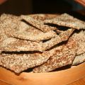 Hemmabakat knäckebröd