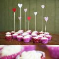 Red velvet cupcakes till alla hjärtans dag