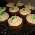Nutellafyllda chokladcupcakes med vit[...]