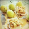 Apple crumble bars / Äppelpaj i långpanna