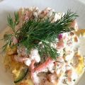 Omelett Skagen