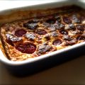Frukostinspiration - Bakad hallon-ägg-kaka.
