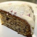 Amerikansk banankaka med frosting