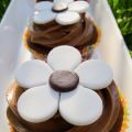 Choklad- och nutellacupcakes med stora vita[...]