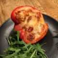 Gratinerad paprika med god fyllning