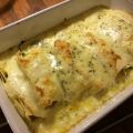 Cannelloni med lax, spenat och stilton