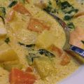 Soppgryta med grönsaker, fisk och curry -[...]