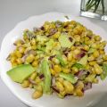 Majs- och avokadosalsa