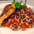 Paprikakyckling och bönsallad med chili och[...]