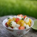 Melon- och mangosalsa