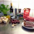 Recept - Boeuf Bourguignon + chèvrerödbetor +[...]