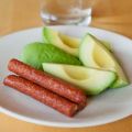 Avokado och ölkorv