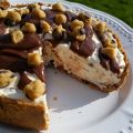 CHOCOLATE CARAMEL COOKIE DOUGH ICECREAM TART