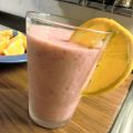 Iskall smoothie med apelsin