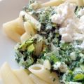 Spenat-Feta Pasta