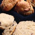 Scones med kanel, russin och hasselnötter