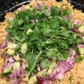 Elsas gröna - Currystekt blomkål med gurka, lök[...]