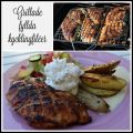 Grillade fyllda kycklingfiléer