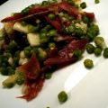Linser med prosciutto och parmesanost