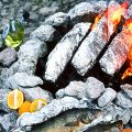 Grillad abborre i folie