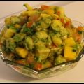 Salsa med mango,avokado och tomat