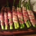 Sparis inlindat i bacon.