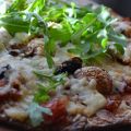 Lchf pizza med blomkålsbotten
