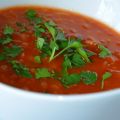 Tomatsoppa med linser