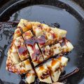 Ugnsbakad halloumi med citron och fänkål