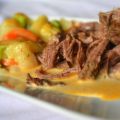 Strimlad älgkött med ugnsgratinerade grönsaker[...]