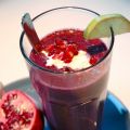 BLÅBÄR OCH GRANATSMOOTHIE