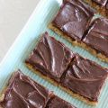 Havrekakor med chokladkolatopping