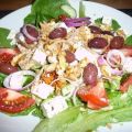 Grekisk-inspirerad kycklingsallad