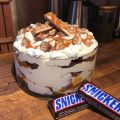 Snickers trifle
