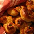 Saftiga lussebullar