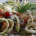Somrig laxpasta