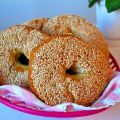 Bagels med sesamfrön