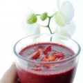 Blåbär och hallonsmoothie
