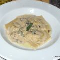 Svampfylld ravioli