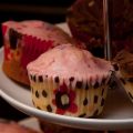 Cupcakes med jordgubbsfrosting